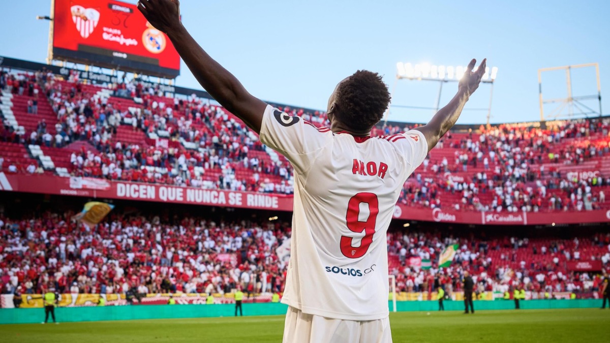 Akor Adams dice adiós al Sevilla: "Vine, vi, vencí"