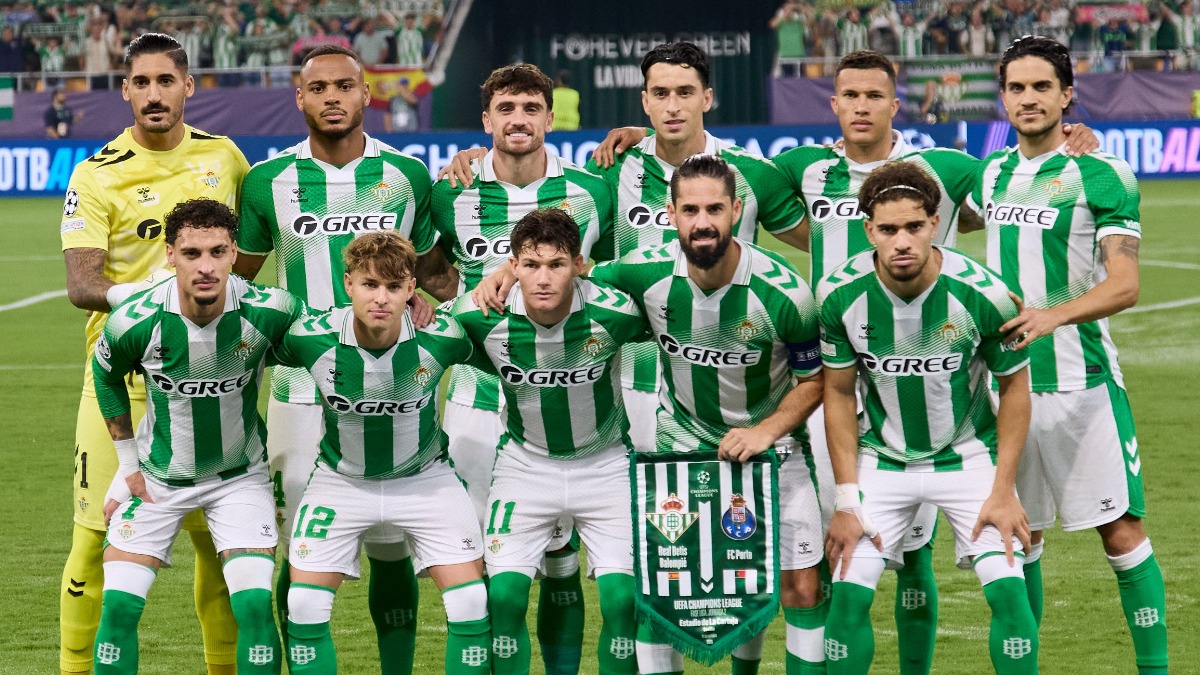 Alineación probable del Real Betis para recibir al FC Barcelona