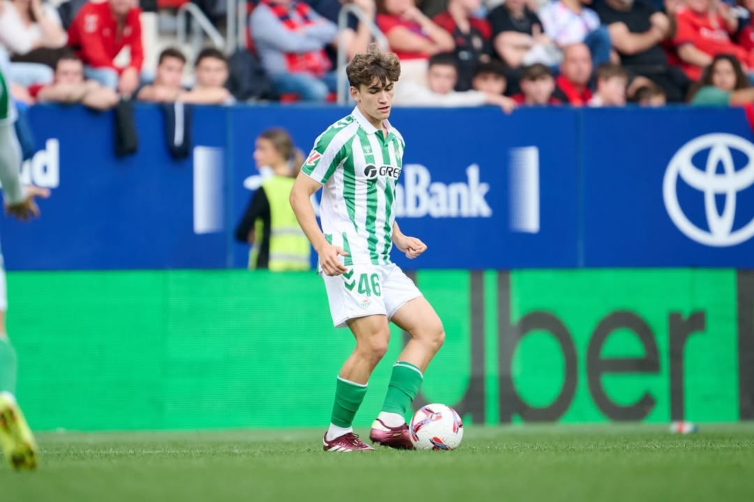 El Betis progresa en la venta de Mateo Flores al Arouca portugués