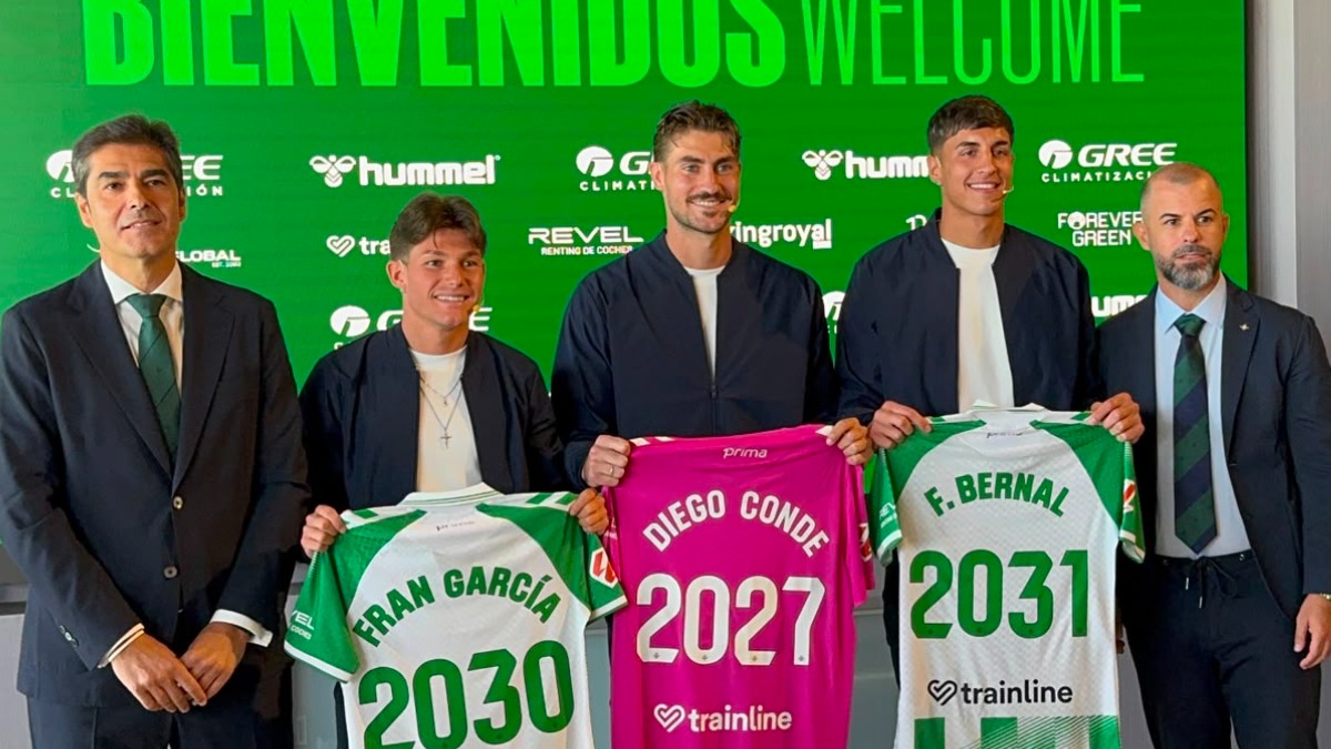El Betis presenta a sus nuevos fichajes: "Desde que entras al club te das cuenta de su magnitud"