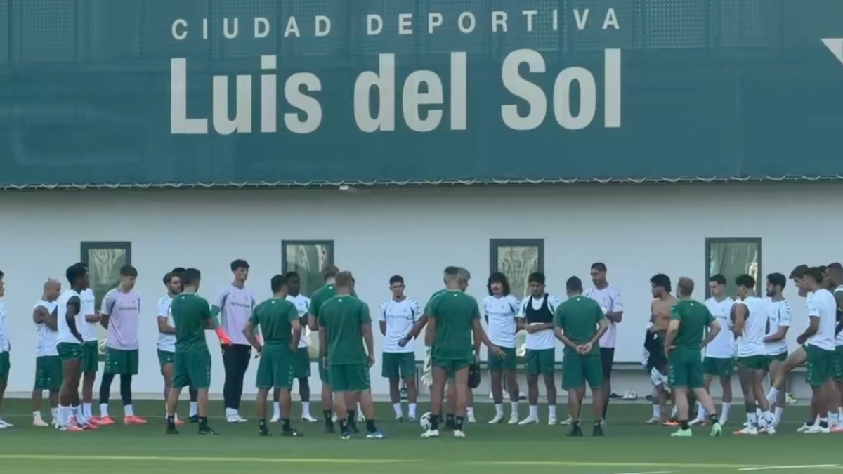 Ez Abde entrena con el grupo y Lo Celso suma otra sesión con su puesta a punto particular