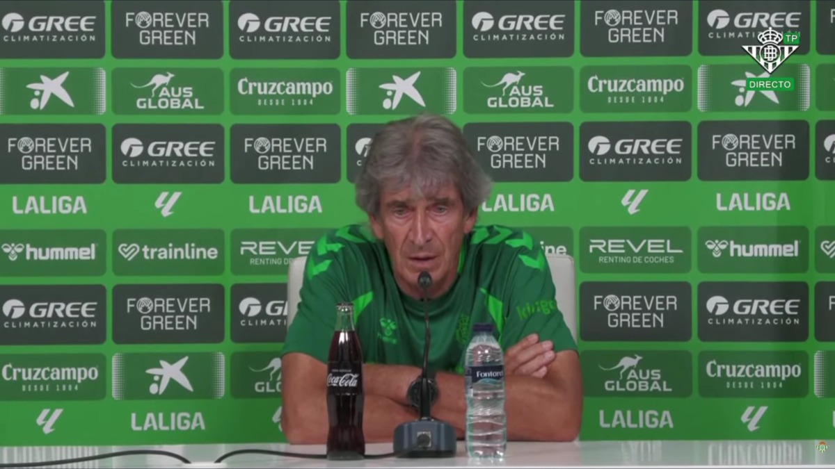 Manuel Pellegrini: "Comienzo la temporada pensando que lo que importa es el presente, el pasado no"