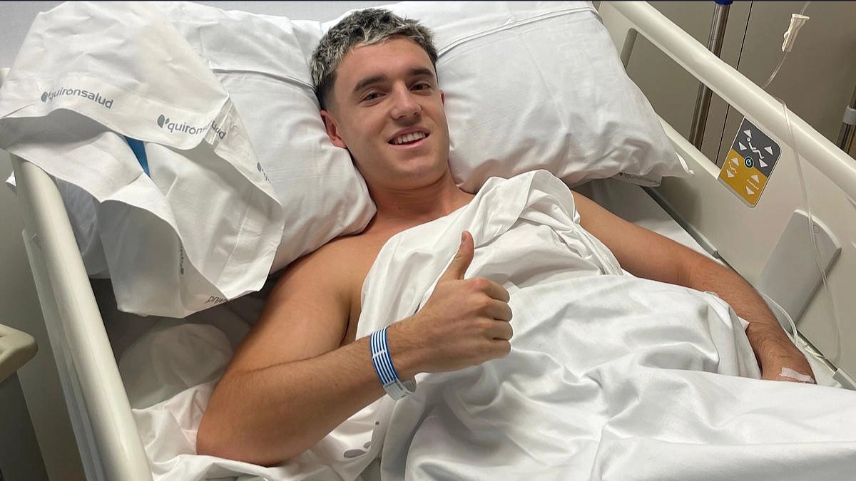 Aarón Ochoa es operado con éxito y será baja de larga duración