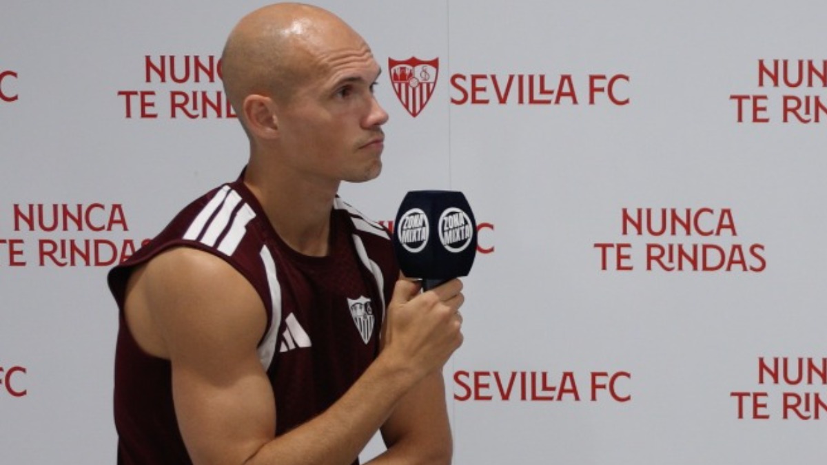 Jon Guridi: "Venir al Sevilla FC era una gran oportunidad y un reto; no dude"