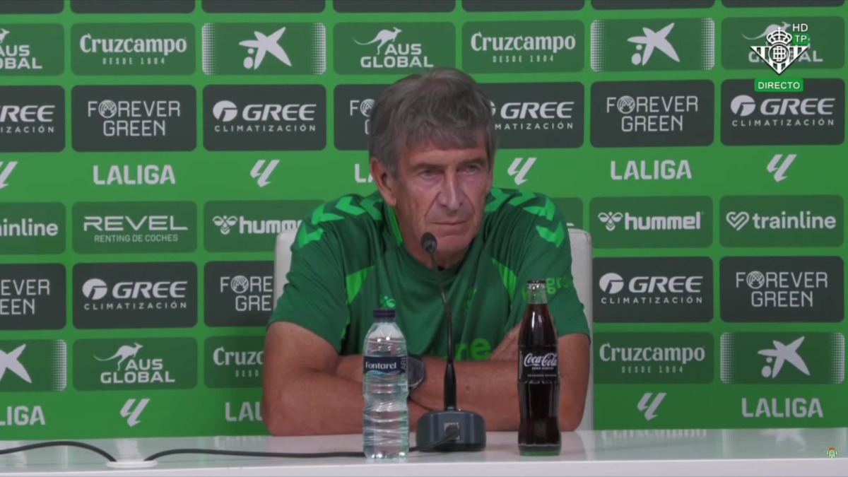 Manuel Pellegrini: "Dani Ceballos está recuperándose, está mejor y tendrá minutos"