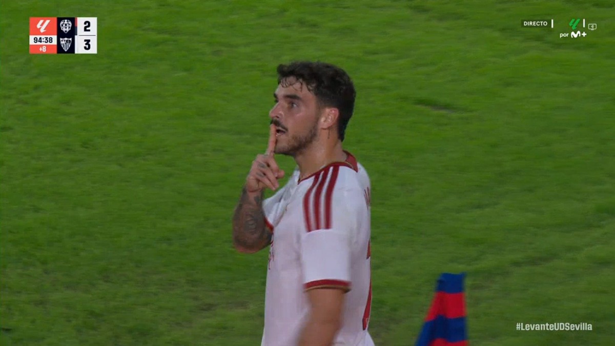 Cordero Vega corrige el acta del Levante-Sevilla por "fallo tipográfico mío"