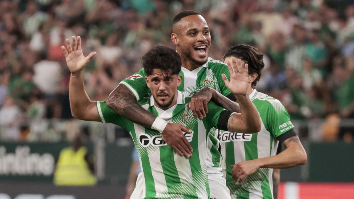 Décima victoria de la temporada para un Real Betis que asusta (2-1)