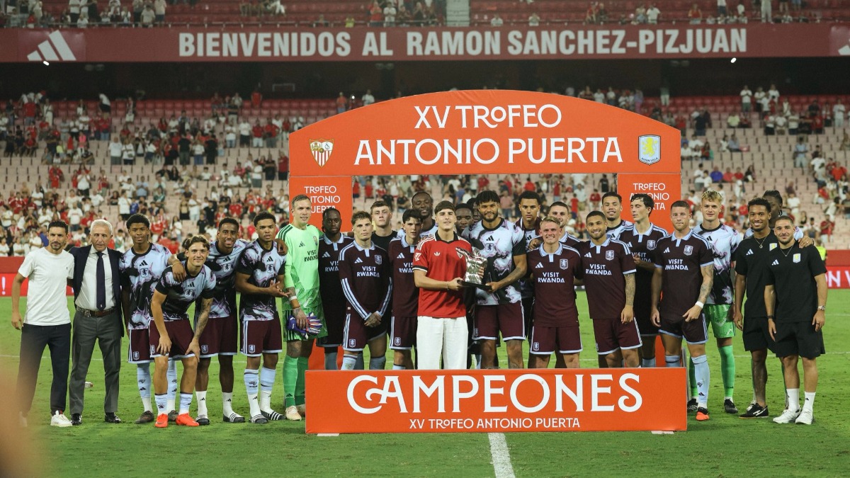 El Aston Villa se suma al pequeño grupo de equipos que han vencido en el Trofeo Antonio Puerta