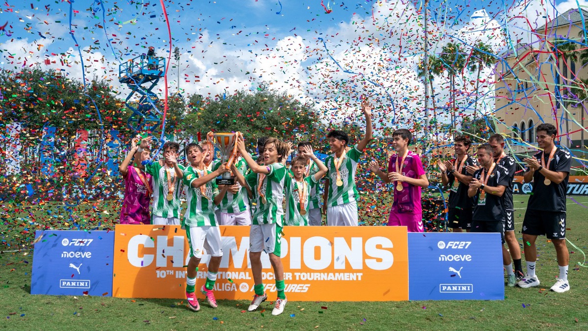 El Infantil del Real Betis, el mejor del mundo