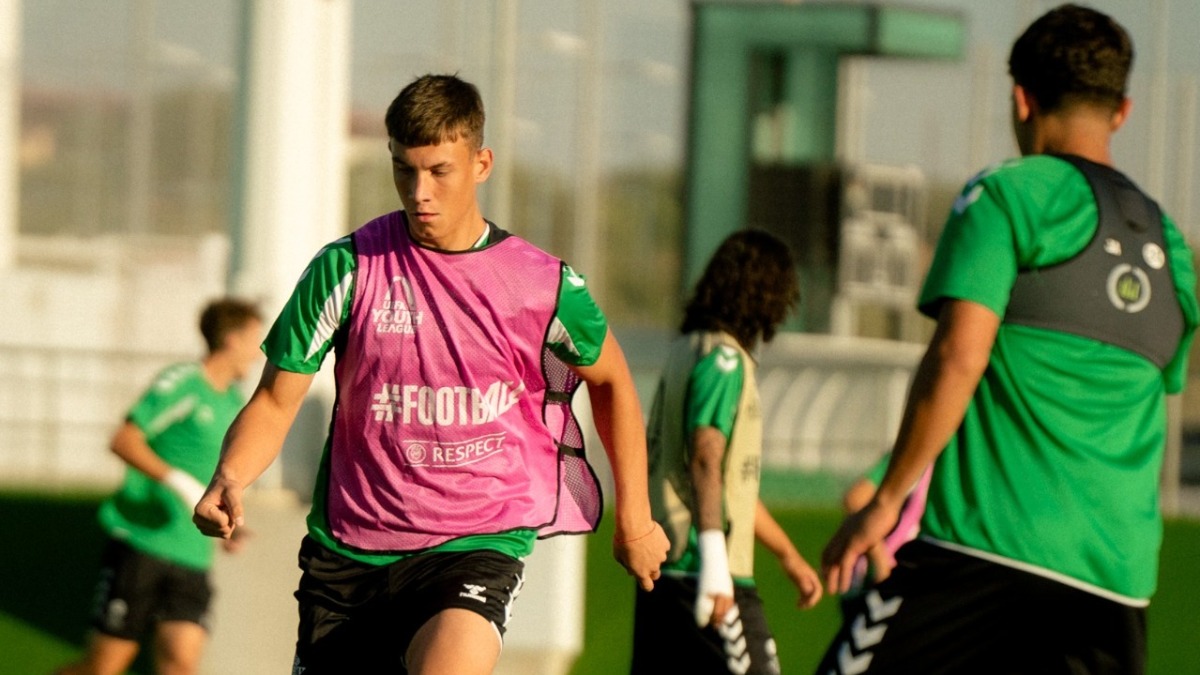 El juvenil verdiblanco busca su primer triunfo europeo del curso