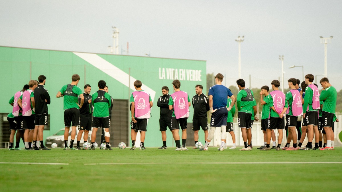 El Real Betis juvenil quiere mantener el invicto en la UEFA Youth League