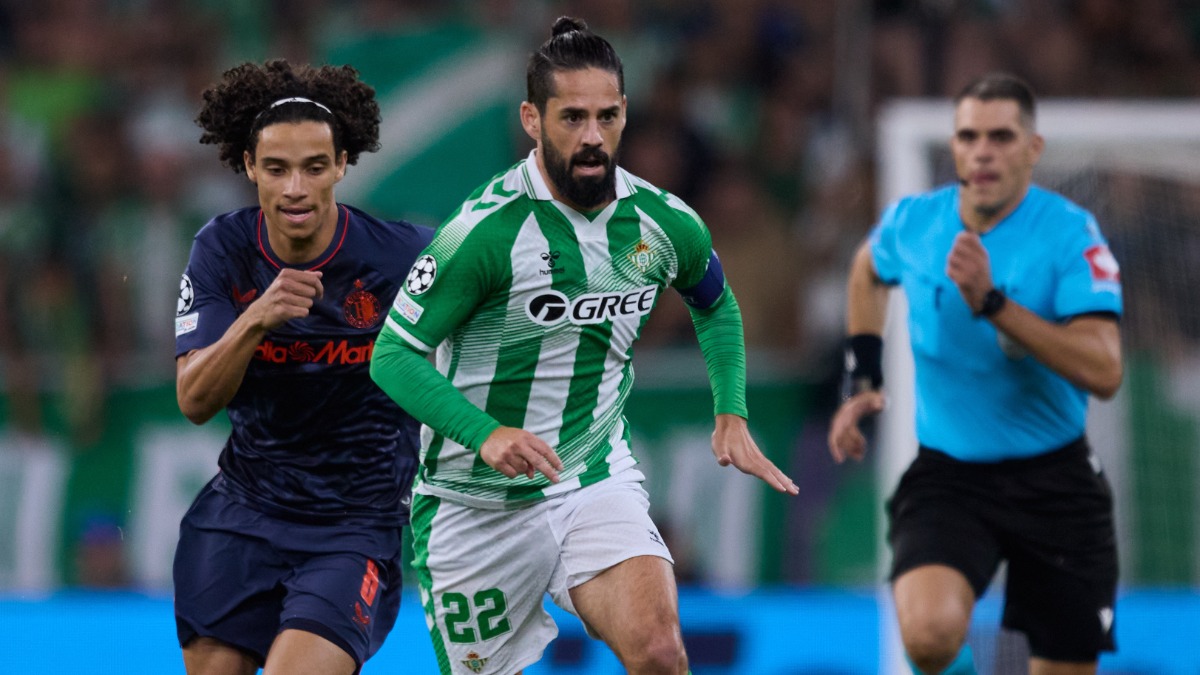 El Real Betis tiene un 98,2% de clasificarse para la siguiente ronda de la Champions