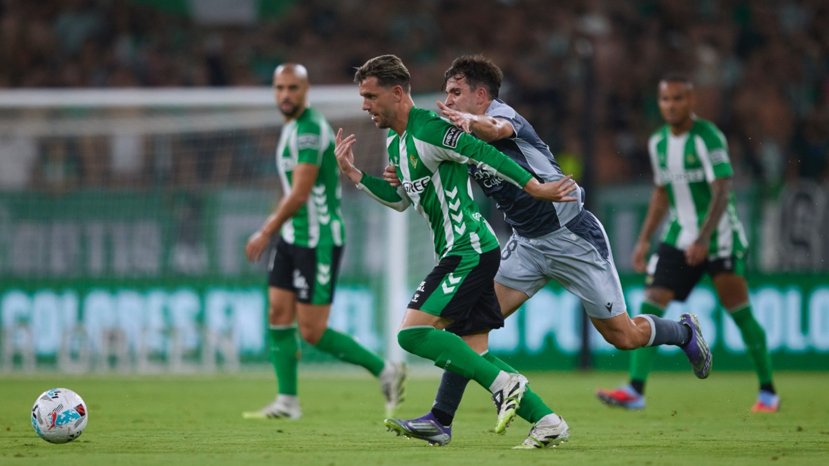 Horario y dónde ver el Real Betis - Real Sociedad