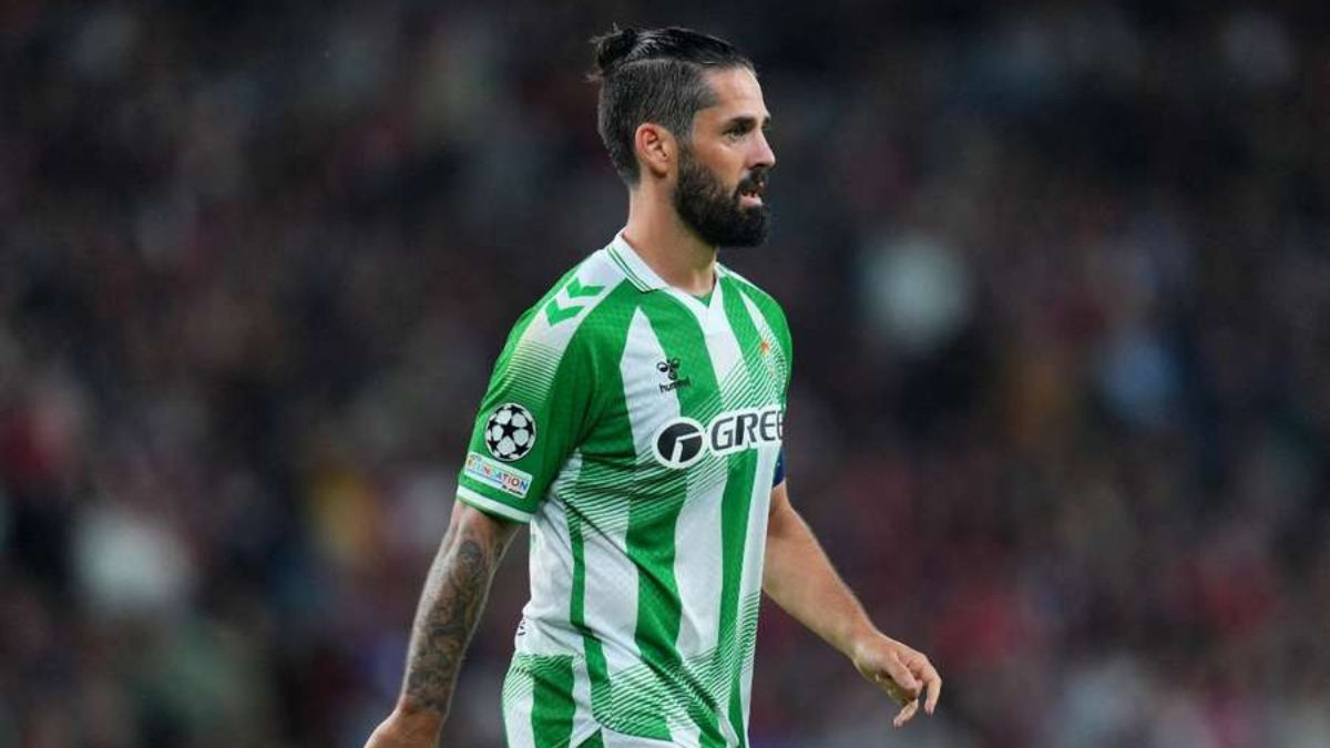 Isco pone techo alto al Betis: "Ojalá podamos meternos entre los cuatro primeros"