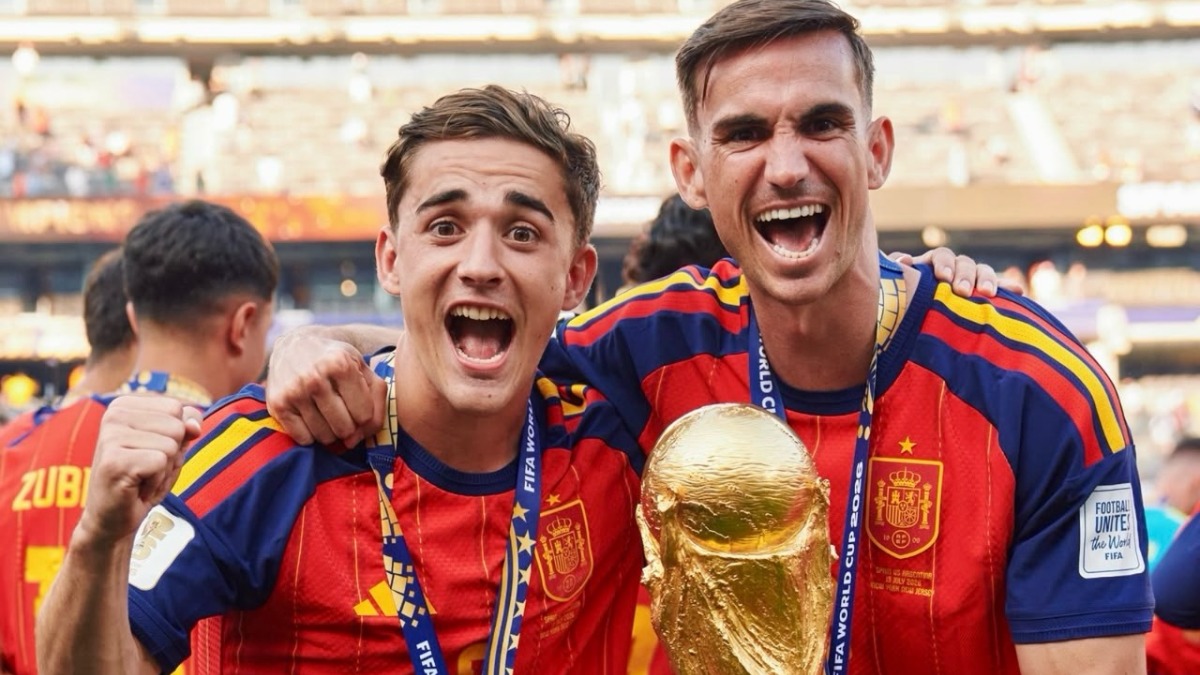 Jesús Navas resalta su orgullo palaciego con un mensaje a Fabián y Gavi: "VIVA"