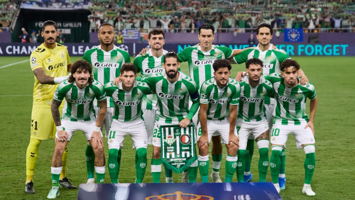 Las notas de los jugadores del Real Betis frente al Feyenoord