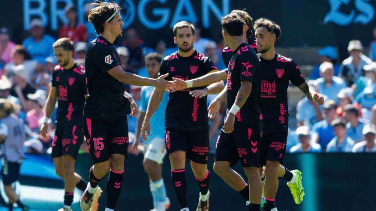 Las notas del Málaga CF en la visita al RC Celta