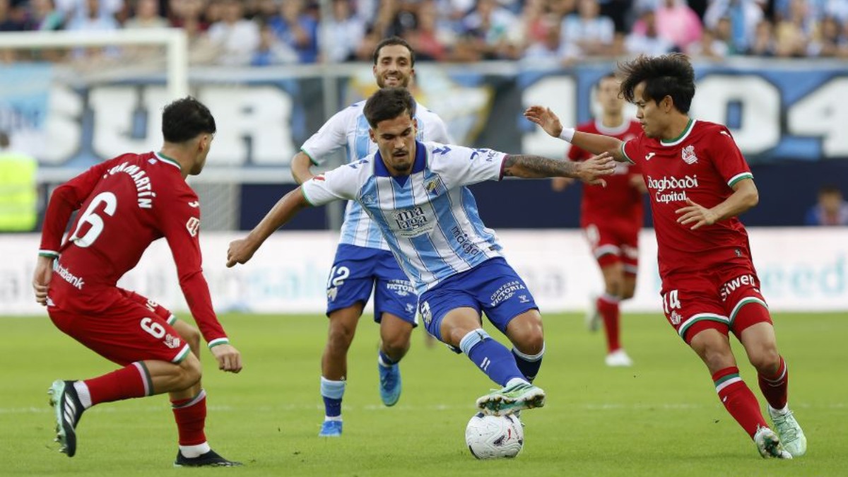 Las notas del Málaga CF tras la goleada de la Real Sociedad