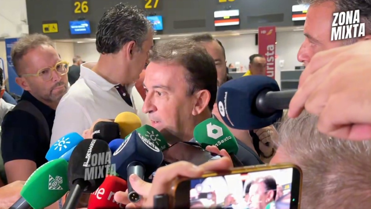 López Catalán traza la hoja de ruta del Betis en la Champions: "El objetivo es llegar lo más arriba posible"
