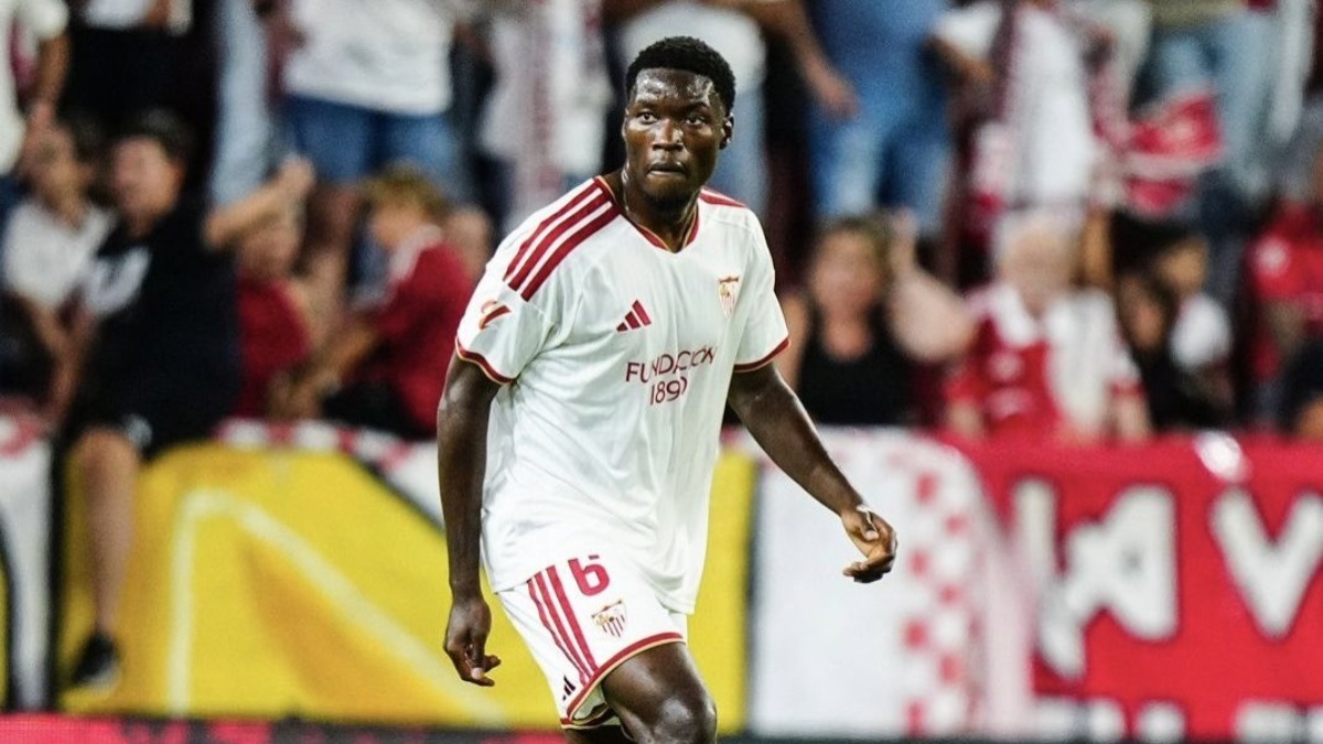 Lucien Agoumé, a las puertas de su centenario como sevillista