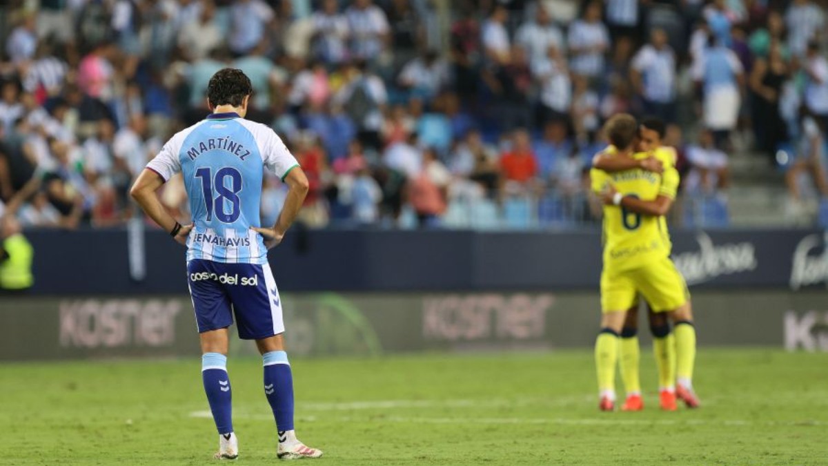 El Málaga sufre un espejismo y un baño de realidad groguet (1-3)