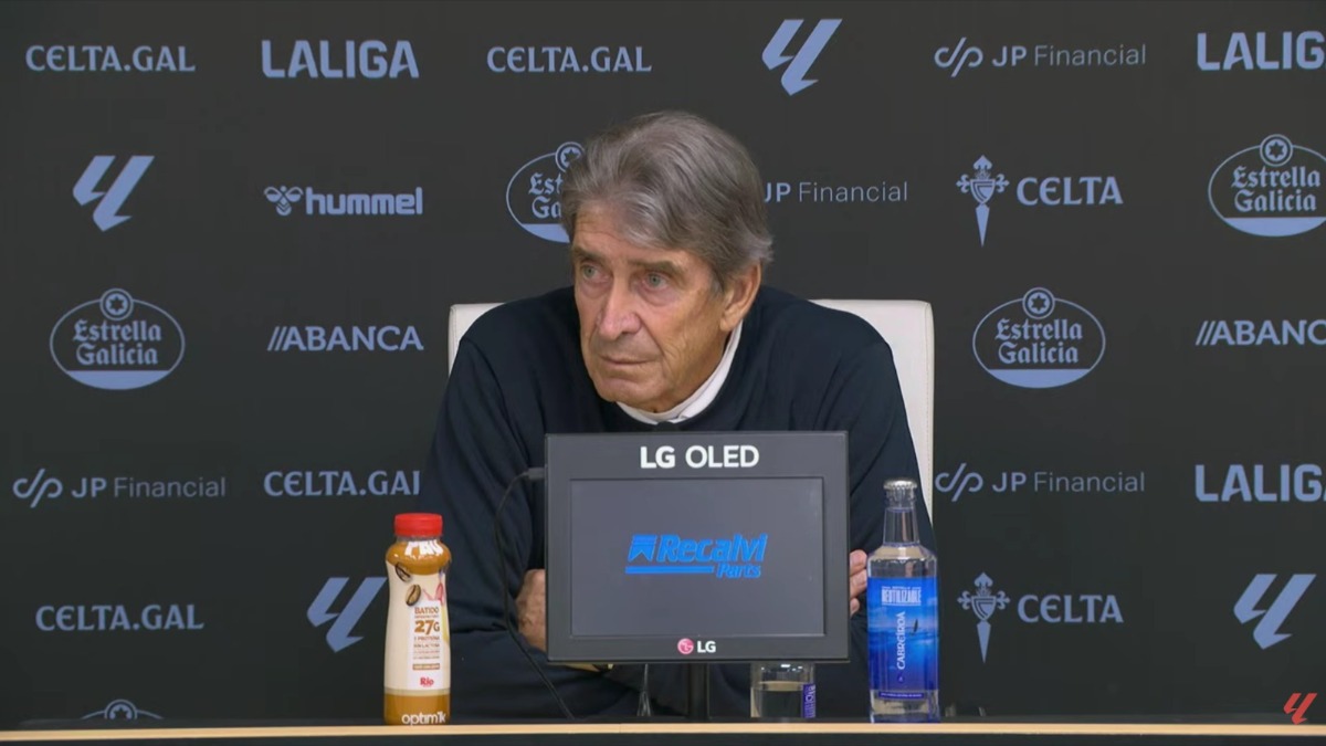 Manuel Pellegrini: "Antony es consciente de que tiene que mejorar"