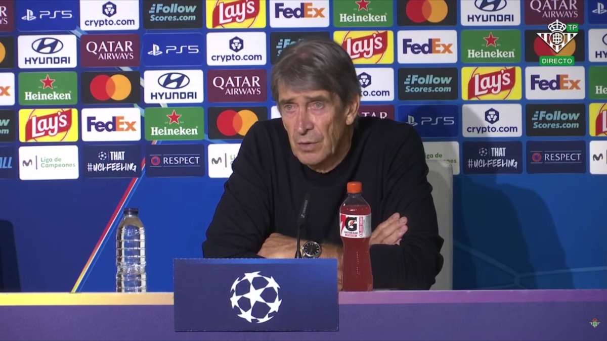 Manuel Pellegrini avisa: "No nos vamos a relajar"