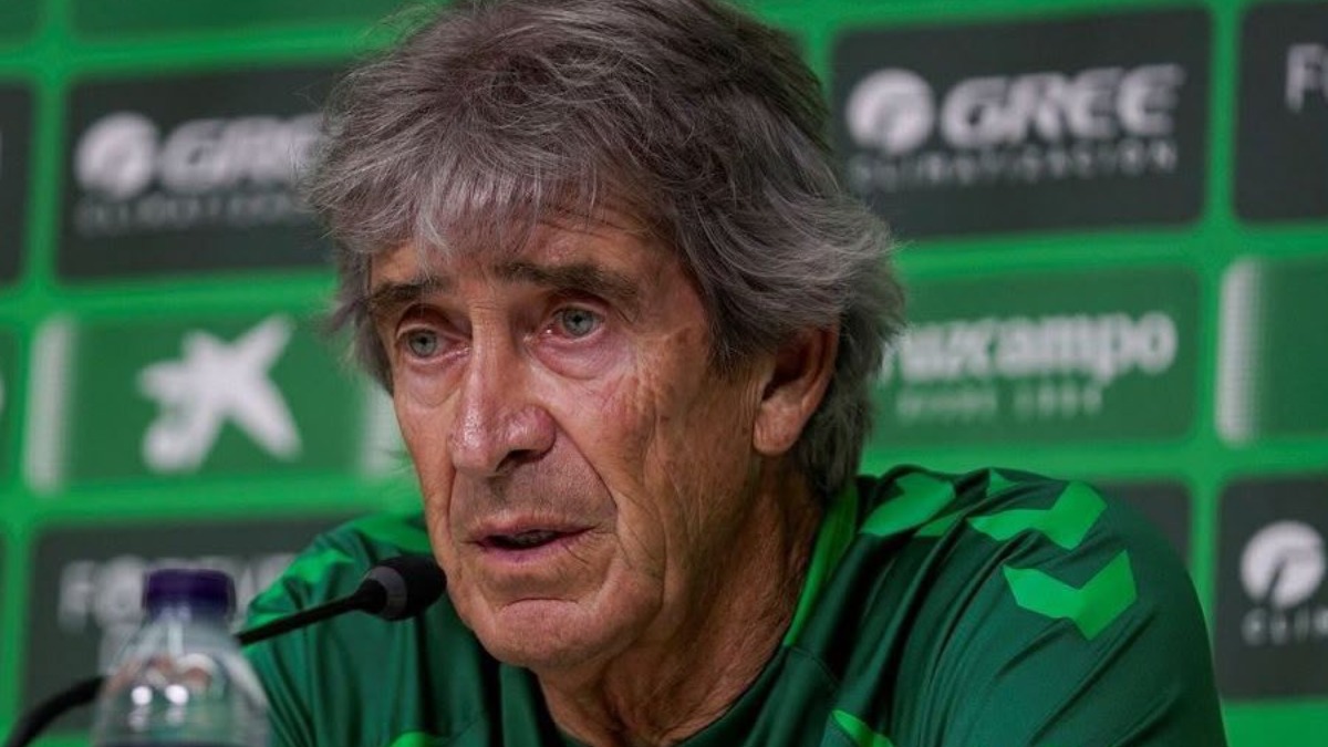 Manuel Pellegrini: "La plantilla está viviendo un momento dulce"