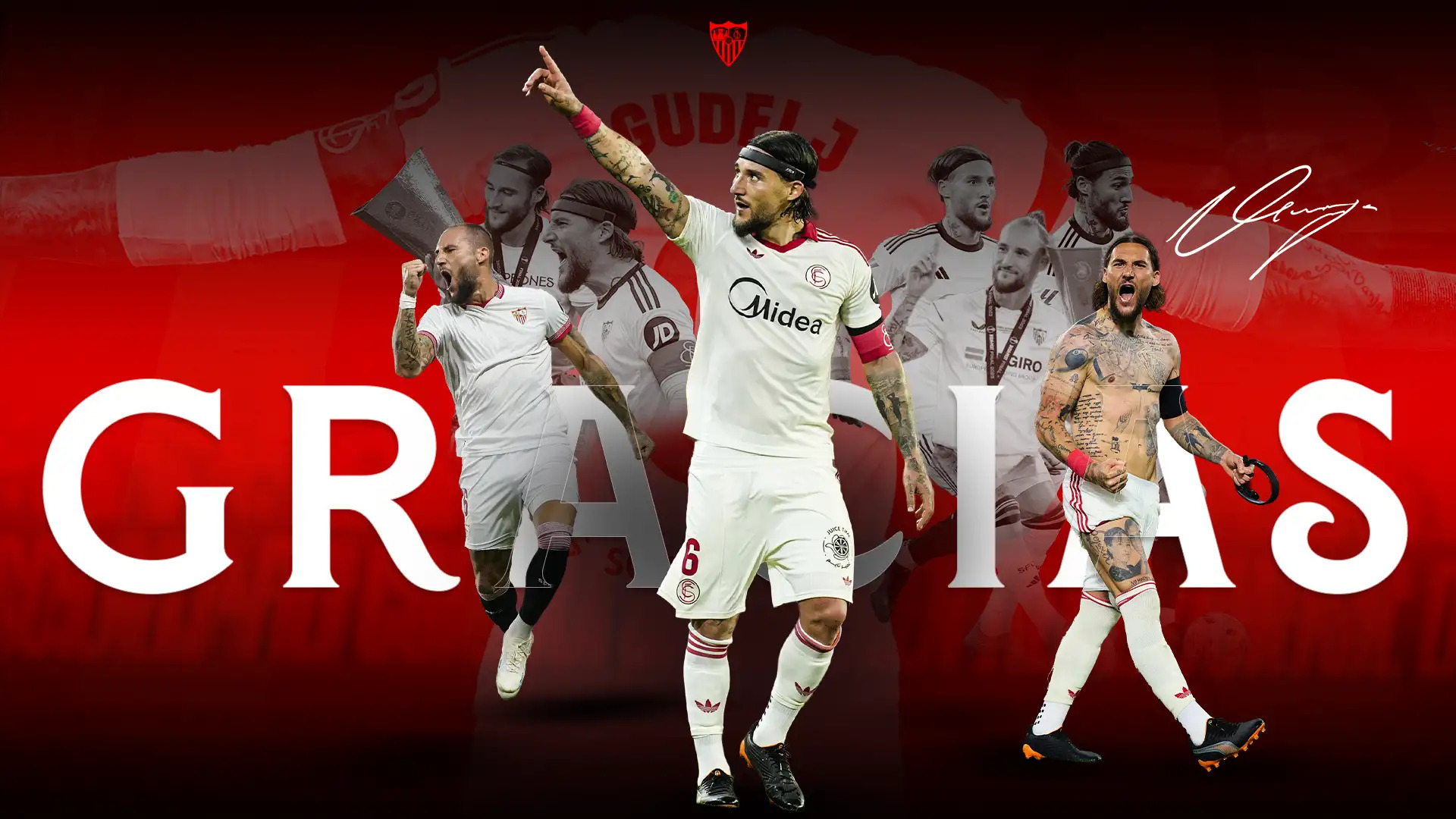 Nemanja Gudelj y el Sevilla FC no llegan a un acuerdo para su continuidad