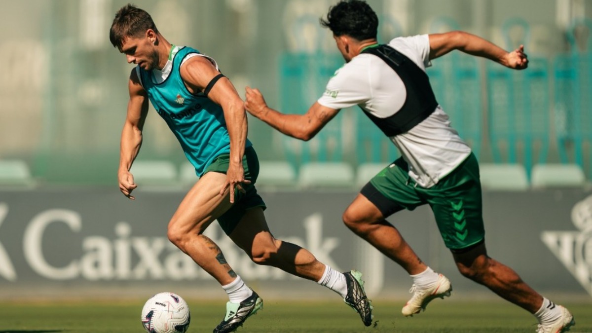 Sin Ceballos pero aún con Lo Celso en la vuelta al trabajo