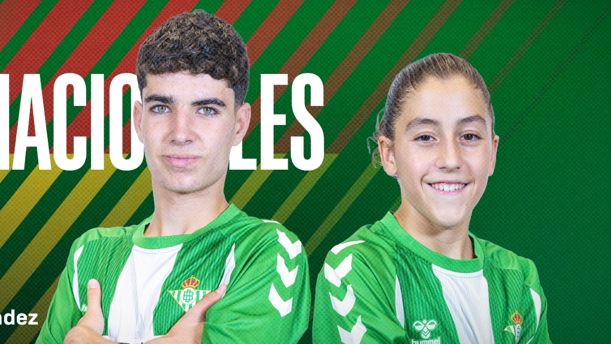 Tiago Polo y Bruno Fernández dan el salto en la cantera del Real Betis
