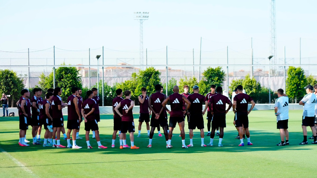 Tres ausencias en el entrenamiento del Sevilla FC